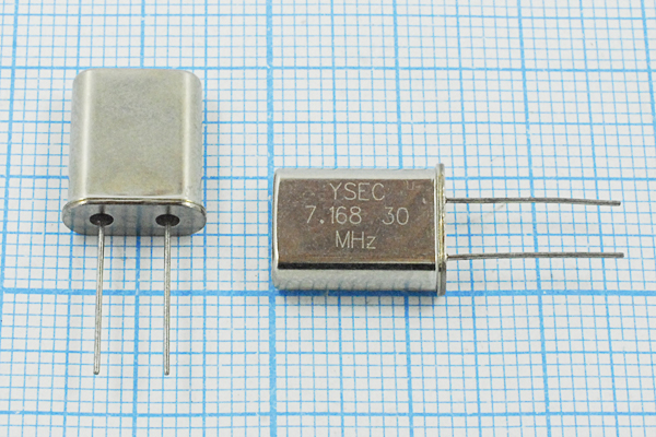 7168 \HC49U\30\ 30\ 30/-20~70C\49U\1Г --- Кварцевые резонаторы (пьезокерамические, диэлектрические, ПАВ (SAW), резонаторы из других пьезоматериалов)