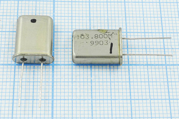 103800 \HC49U\\\\РК411МД\5Г --- Кварцевые резонаторы (пьезокерамические, диэлектрические, ПАВ (SAW), резонаторы из других пьезоматериалов)