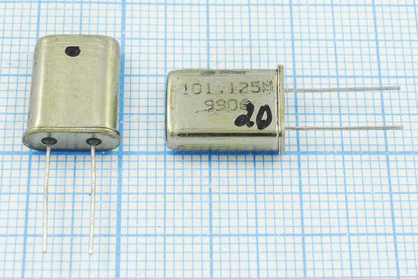 101125 \HC49U\\\\РК411МД\5Г --- Кварцевые резонаторы (пьезокерамические, диэлектрические, ПАВ (SAW), резонаторы из других пьезоматериалов)