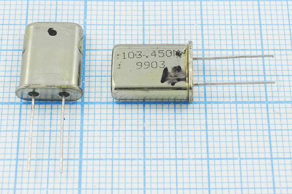 103450 \HC49U\\\\РК411МД\5Г --- Кварцевые резонаторы (пьезокерамические, диэлектрические, ПАВ (SAW), резонаторы из других пьезоматериалов)