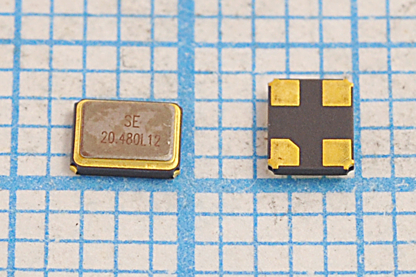 20480 \SMD03225C4\12\ 10\ 30/-40~85C\SMD3225\1Г --- Кварцевые резонаторы (пьезокерамические, диэлектрические, ПАВ (SAW), резонаторы из других пьезоматериалов)