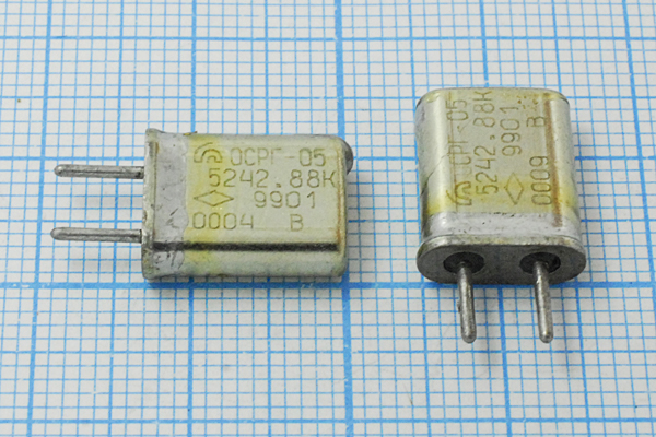 5242,88 \HC25U\S\\\ОСРГ05МА\1Г --- Кварцевые резонаторы (пьезокерамические, диэлектрические, ПАВ (SAW), резонаторы из других пьезоматериалов)