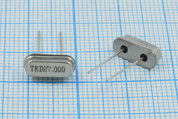 27000 \HC49S3\20\ 30\ 30/-10~60C\HC-49US[TKD]\1Г --- Кварцевые резонаторы (пьезокерамические, диэлектрические, ПАВ (SAW), резонаторы из других пьезоматериалов)