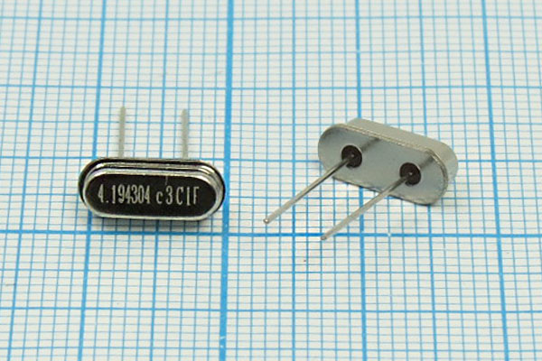 4194,304 \HC49S3\30\ 27\\HC49S[MEC]\1Г (c3C1F) --- Кварцевые резонаторы (пьезокерамические, диэлектрические, ПАВ (SAW), резонаторы из других пьезоматериалов)