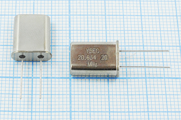 20634 \HC49U\20\ 30\ 50/-20~70C\49U\1Г --- Кварцевые резонаторы (пьезокерамические, диэлектрические, ПАВ (SAW), резонаторы из других пьезоматериалов)