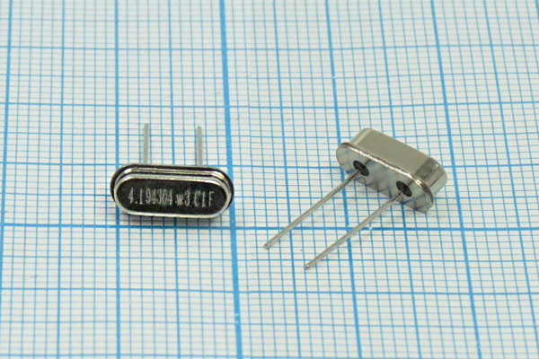 4194,304 \HC49S3\30\ 27\\HC49S[MEC]\1Г (w3C1F) --- Кварцевые резонаторы (пьезокерамические, диэлектрические, ПАВ (SAW), резонаторы из других пьезоматериалов)