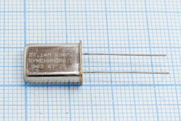 27140 \HC43U\S\\\РК374МД\ХСР 3Г Бужен --- Кварцевые резонаторы (пьезокерамические, диэлектрические, ПАВ (SAW), резонаторы из других пьезоматериалов)
