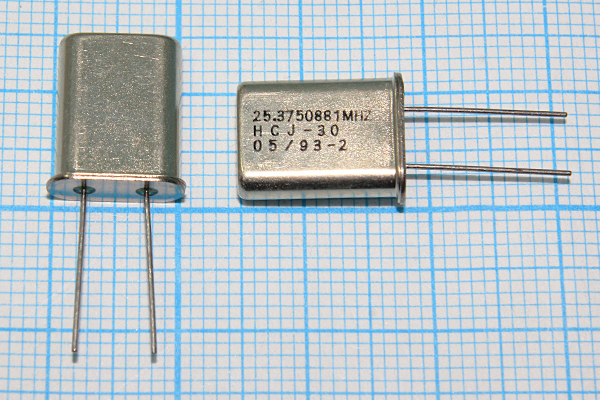 25375,088 \HC49U\30\\\S[HC49U]\1Г (HCJ) --- Кварцевые резонаторы (пьезокерамические, диэлектрические, ПАВ (SAW), резонаторы из других пьезоматериалов)