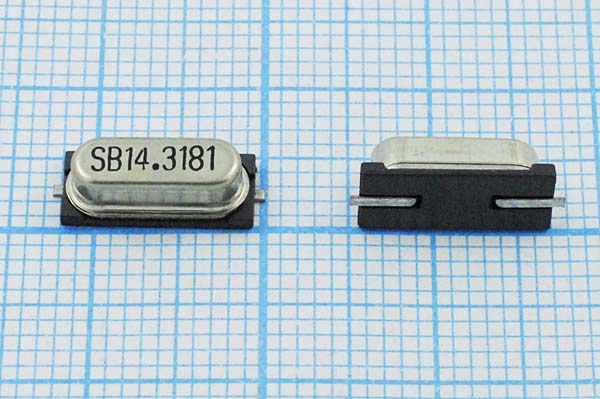 14318,18 \SMD49S4\22\\\SX-1\1Г (SB14.3181) --- Кварцевые резонаторы (пьезокерамические, диэлектрические, ПАВ (SAW), резонаторы из других пьезоматериалов)