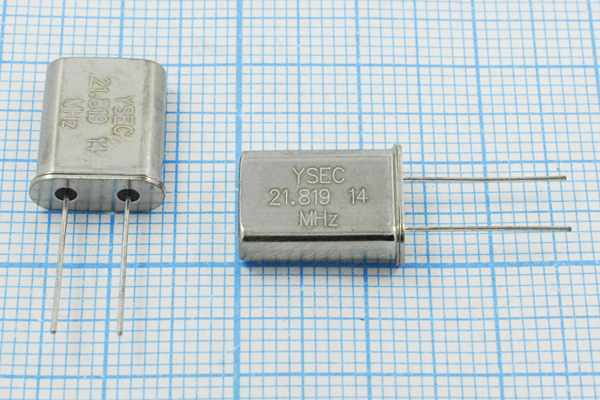 21819 \HC49U\14\ 20\ 30/-20~70C\49U\1Г --- Кварцевые резонаторы (пьезокерамические, диэлектрические, ПАВ (SAW), резонаторы из других пьезоматериалов)