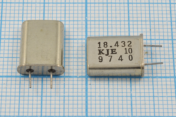 18432 \HC49U\10\ \\\1Г 4,5мм (KJE 10) --- Кварцевые резонаторы (пьезокерамические, диэлектрические, ПАВ (SAW), резонаторы из других пьезоматериалов)