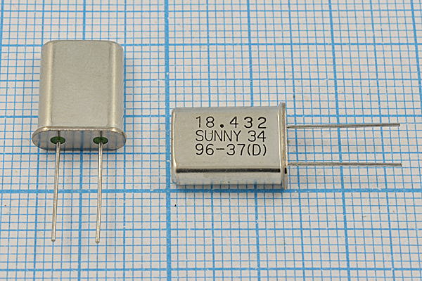 18432 \HC49U\34\\\SA[SUNNY]\1Г (SUNNY 34) --- Кварцевые резонаторы (пьезокерамические, диэлектрические, ПАВ (SAW), резонаторы из других пьезоматериалов)
