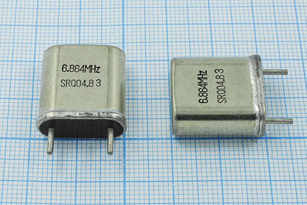 6864 \HC6U\\\\БА\1Г имп --- Кварцевые резонаторы (пьезокерамические, диэлектрические, ПАВ (SAW), резонаторы из других пьезоматериалов)