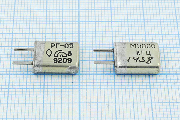 5000 \HC25U\S\ 15\ 50/-50~80C\РГ05МА-14ДСТ\1Г --- Кварцевые резонаторы (пьезокерамические, диэлектрические, ПАВ (SAW), резонаторы из других пьезоматериалов)