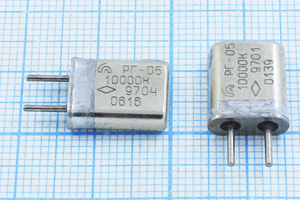10000 \HC25U\\\\РГ05МА\1Г --- Кварцевые резонаторы (пьезокерамические, диэлектрические, ПАВ (SAW), резонаторы из других пьезоматериалов)