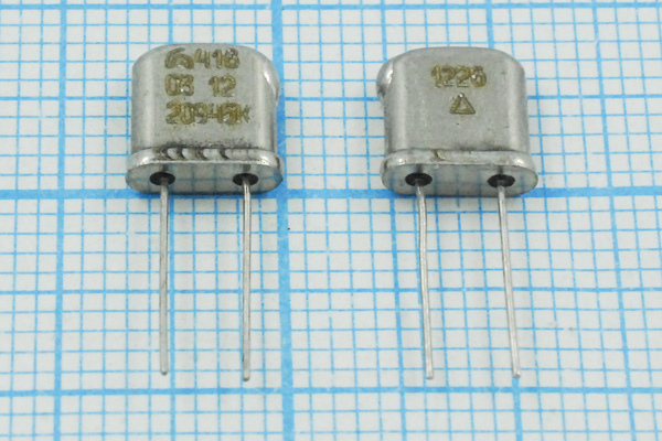 20945 \UM5\S\\\РК418МН\1Г --- Кварцевые резонаторы (пьезокерамические, диэлектрические, ПАВ (SAW), резонаторы из других пьезоматериалов)