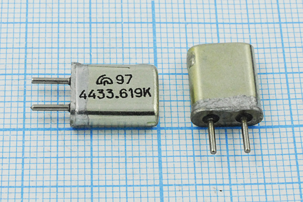 4433,619 \HC25U\S\\\МА\1Г --- Кварцевые резонаторы (пьезокерамические, диэлектрические, ПАВ (SAW), резонаторы из других пьезоматериалов)