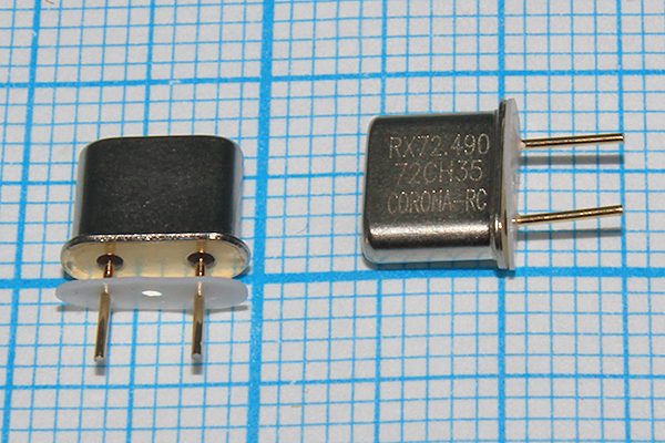 61790 \UM5\ 8\ 10\ 15/-20~70C\\3Г +IS (RX72.490) --- Кварцевые резонаторы (пьезокерамические, диэлектрические, ПАВ (SAW), резонаторы из других пьезоматериалов)