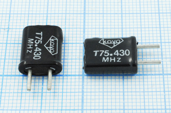 12565 \HC50U\S\\\\1Г (T75.430) --- Кварцевые резонаторы (пьезокерамические, диэлектрические, ПАВ (SAW), резонаторы из других пьезоматериалов)
