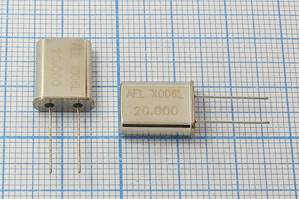 20000 \HC49U\12\ 30\ 30/-20~70C\HC-49U[AEL]\1Г --- Кварцевые резонаторы (пьезокерамические, диэлектрические, ПАВ (SAW), резонаторы из других пьезоматериалов)