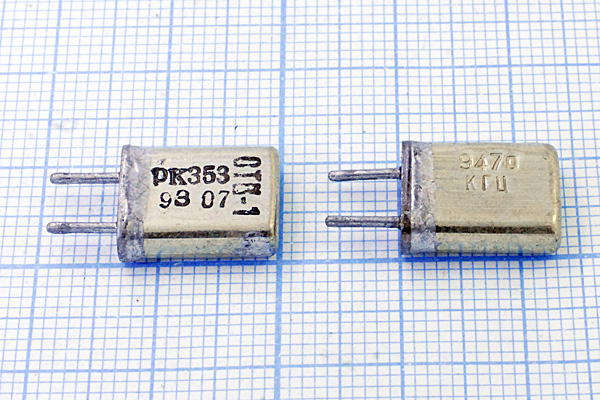 9470 \HC25U\\ 50\100/-30~60C\РК353МА-9БХ\1Г --- Кварцевые резонаторы (пьезокерамические, диэлектрические, ПАВ (SAW), резонаторы из других пьезоматериалов)