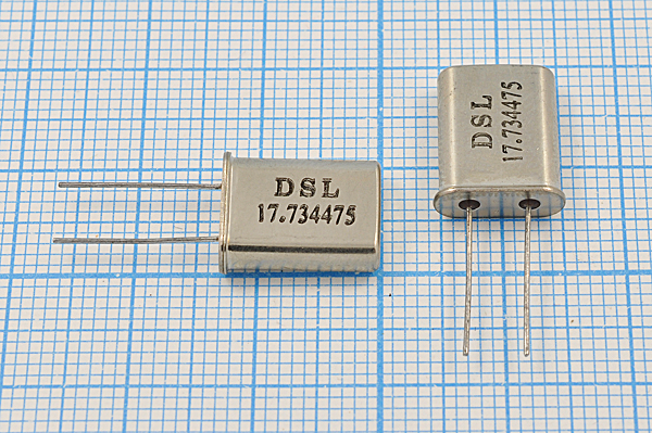 17734,475 \HC49U\20\ 30\\\1Г (DSL17,734475) --- Кварцевые резонаторы (пьезокерамические, диэлектрические, ПАВ (SAW), резонаторы из других пьезоматериалов)