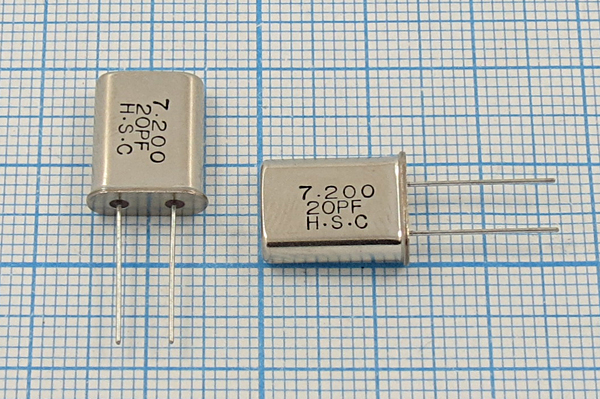 7200 \HC49U\20\ 20\\\1Г (HSC20PF) --- Кварцевые резонаторы (пьезокерамические, диэлектрические, ПАВ (SAW), резонаторы из других пьезоматериалов)