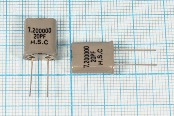 7200 \HC49U\20\ 20\\\1Г +SL (HSC20PF) --- Кварцевые резонаторы (пьезокерамические, диэлектрические, ПАВ (SAW), резонаторы из других пьезоматериалов)