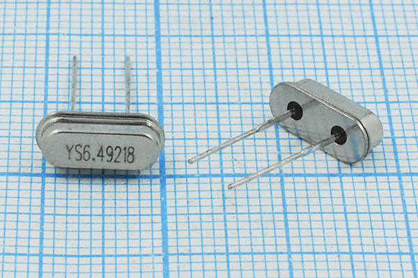 6492 \SC49S3\18\ 30\ 50/-20~70C\SMD4H\1Г --- Кварцевые резонаторы (пьезокерамические, диэлектрические, ПАВ (SAW), резонаторы из других пьезоматериалов)