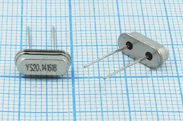20141,6 \SC49S3\18\ 15\ 20/-20~70C\SMD4H\1Г --- Кварцевые резонаторы (пьезокерамические, диэлектрические, ПАВ (SAW), резонаторы из других пьезоматериалов)