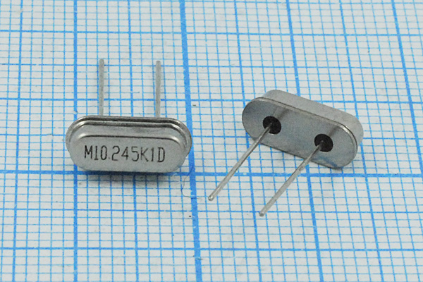 10245 \HC49S3\10\ 20\\HC49S[MEC]\1Г (M10.245K1D) --- Кварцевые резонаторы (пьезокерамические, диэлектрические, ПАВ (SAW), резонаторы из других пьезоматериалов)