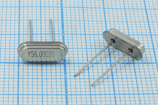 6000 \HC49S2\20\ 30\ 30/-20~70C\HC49L\1Г --- Кварцевые резонаторы (пьезокерамические, диэлектрические, ПАВ (SAW), резонаторы из других пьезоматериалов)