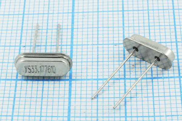 33177,6 \HC49S2\10\ 15\ 30/-20~70C\HC49L\1Г --- Кварцевые резонаторы (пьезокерамические, диэлектрические, ПАВ (SAW), резонаторы из других пьезоматериалов)
