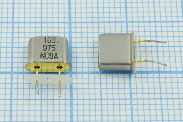 160975 \UM5\\\\\ +IS бу (NC9A 160.975) --- Кварцевые резонаторы (пьезокерамические, диэлектрические, ПАВ (SAW), резонаторы из других пьезоматериалов)