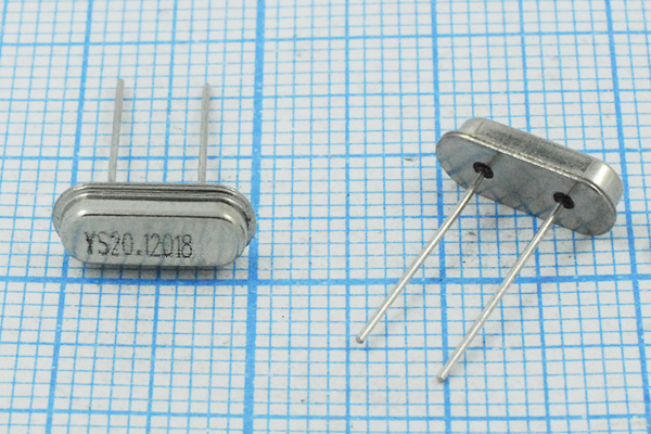 20120 \HC49S2\18\ 50\100/-20~70C\HC49L\1Г --- Кварцевые резонаторы (пьезокерамические, диэлектрические, ПАВ (SAW), резонаторы из других пьезоматериалов)