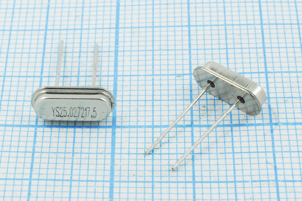 25027,2 \HC49S2\17,5\ 50\ 30/-20~70C\HC49L\1Г --- Кварцевые резонаторы (пьезокерамические, диэлектрические, ПАВ (SAW), резонаторы из других пьезоматериалов)