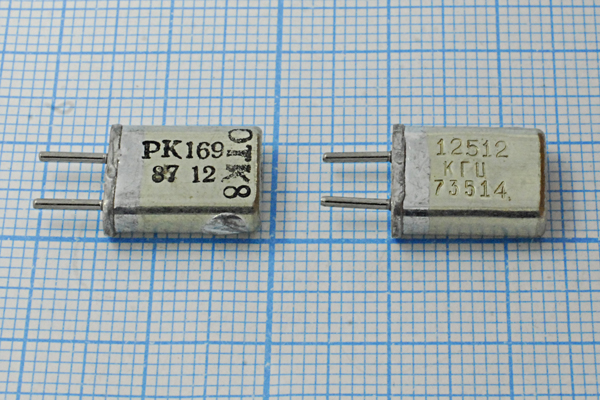 12512 \HC25U\\ 30\ 40/-40~70C\РК169МА-8ВТ\1Г --- Кварцевые резонаторы (пьезокерамические, диэлектрические, ПАВ (SAW), резонаторы из других пьезоматериалов)