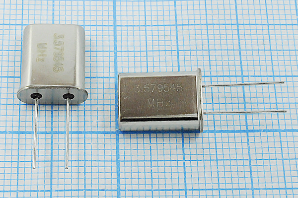 3579,545 \HC49U\16\ 30\\\1Г (3,579545MHz) --- Кварцевые резонаторы (пьезокерамические, диэлектрические, ПАВ (SAW), резонаторы из других пьезоматериалов)