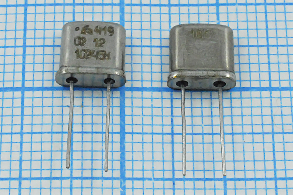 10245 \UM5\S\\\РК419МН\1Г --- Кварцевые резонаторы (пьезокерамические, диэлектрические, ПАВ (SAW), резонаторы из других пьезоматериалов)