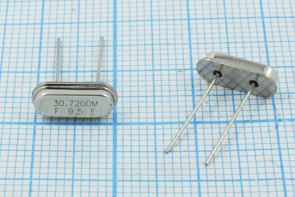 30720 \HC49S2\ 9,5\ 15\ 30/-20~70C\HC49L\1Г --- Кварцевые резонаторы (пьезокерамические, диэлектрические, ПАВ (SAW), резонаторы из других пьезоматериалов)
