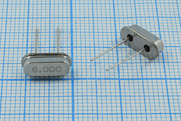 6000 \HC49S3\S\ 30\\\1Г (6.000) --- Кварцевые резонаторы (пьезокерамические, диэлектрические, ПАВ (SAW), резонаторы из других пьезоматериалов)