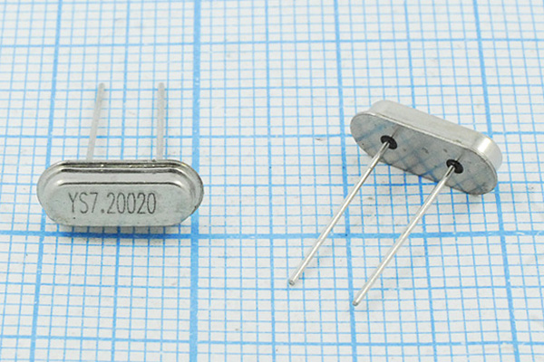 7200 \HC49S2\20\ 30\ 30/-20~70C\HC49L\1Г --- Кварцевые резонаторы (пьезокерамические, диэлектрические, ПАВ (SAW), резонаторы из других пьезоматериалов)