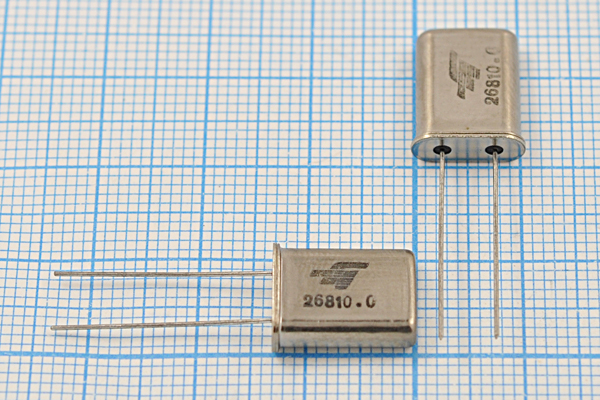 26810 \HC49U\32\\\\3Г (26810.0) --- Кварцевые резонаторы (пьезокерамические, диэлектрические, ПАВ (SAW), резонаторы из других пьезоматериалов)