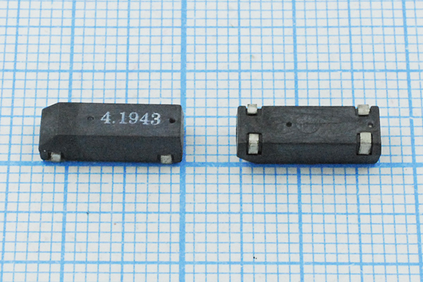 4194,304 \SMD12545P4\16\ 50\\ZM309\1Г --- Кварцевые резонаторы (пьезокерамические, диэлектрические, ПАВ (SAW), резонаторы из других пьезоматериалов)