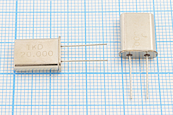 20000 \HC49U\16\\\HC-49U[TKD]\1Г (TKD 20.000) --- Кварцевые резонаторы (пьезокерамические, диэлектрические, ПАВ (SAW), резонаторы из других пьезоматериалов)