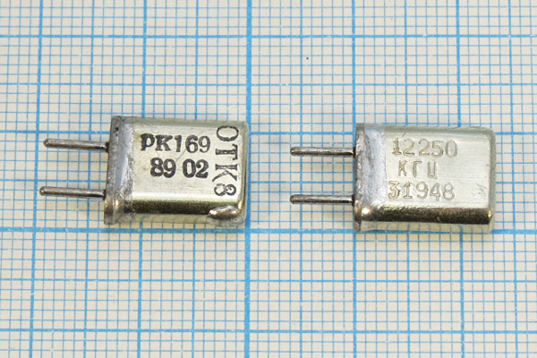 12250 \HC25U\\ 30\ 40/-40~70C\РК169МА-8ВТ\1Г --- Кварцевые резонаторы (пьезокерамические, диэлектрические, ПАВ (SAW), резонаторы из других пьезоматериалов)