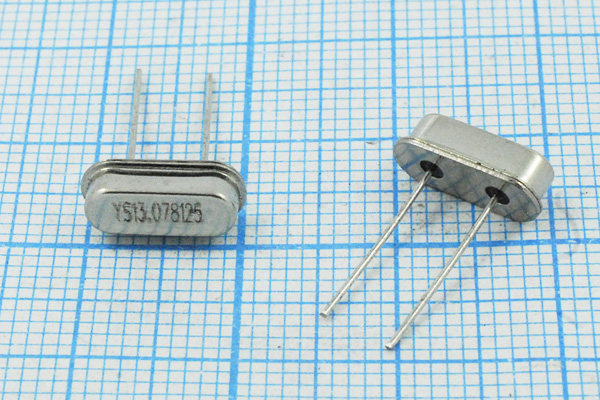 13078,125 \HC49S3\S\ 15\ 30/-20~70C\49S\1Г --- Кварцевые резонаторы (пьезокерамические, диэлектрические, ПАВ (SAW), резонаторы из других пьезоматериалов)