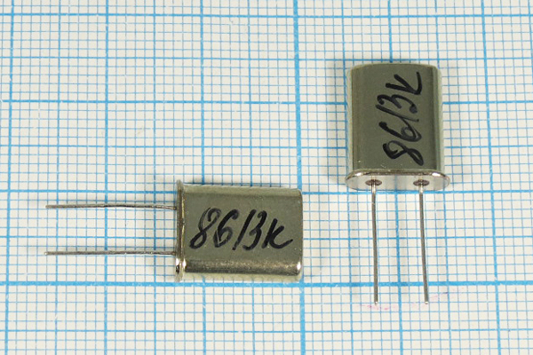 8613 \HC49U\S\\\МД\1Г бм --- Кварцевые резонаторы (пьезокерамические, диэлектрические, ПАВ (SAW), резонаторы из других пьезоматериалов)