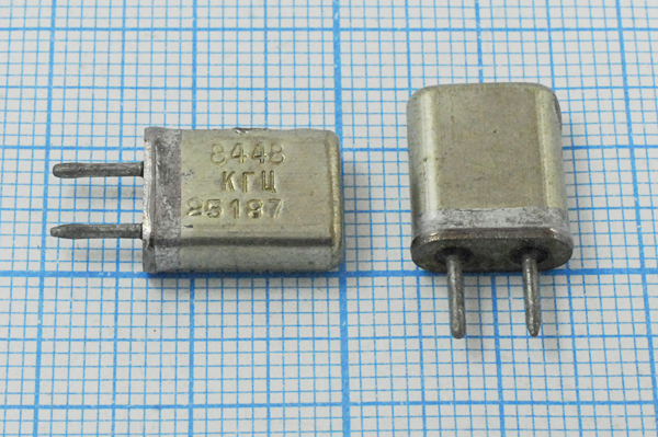 8448 \HC25U\\\\МА\1Г (8448к) --- Кварцевые резонаторы (пьезокерамические, диэлектрические, ПАВ (SAW), резонаторы из других пьезоматериалов)