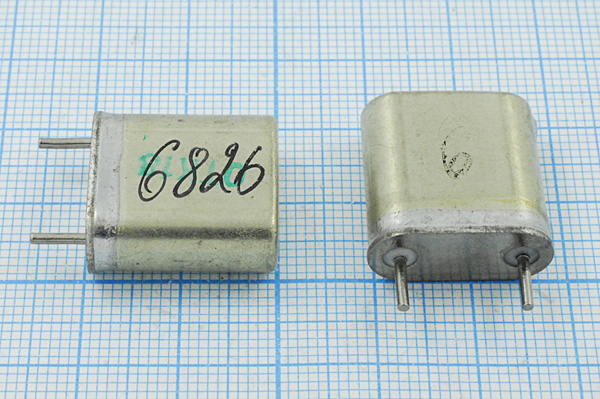 6826 \HC6U\\\\БА\1Г (6373) --- Кварцевые резонаторы (пьезокерамические, диэлектрические, ПАВ (SAW), резонаторы из других пьезоматериалов)